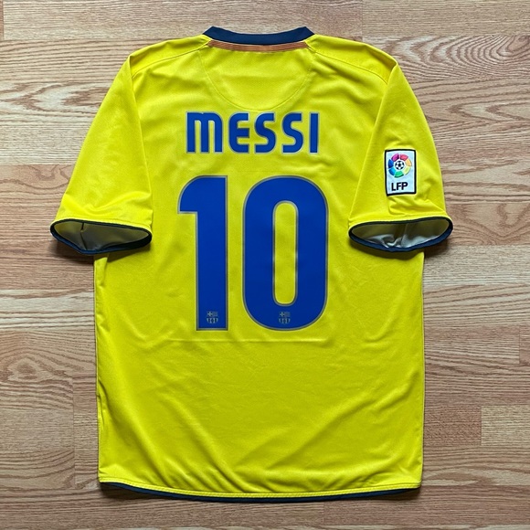 Nike Other - FC Barcelona Messi 2008 09 away La Liga jersey